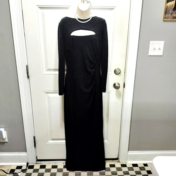 X By Xscape Elegant Black Dress Size 16 - Picture 1 of 8